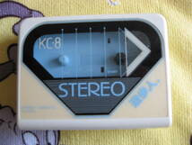 ☆年代物激レア！【動作確認音出し良好】STEREO 遊歩人　KC-8 昭和レトロ　カセットプレーヤー☆インテリアとして_画像2