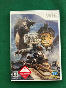 2403★任天堂★ニンテンドー★Wii★モンスターハンター３(トライ)★MONSTER HUNTER 3★ネットワーク対応★クリックポスト発送