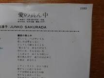 【即決】桜田淳子「神戸で逢えたら」KOBE■1980年/シングル盤/SV-7054/ビクターレコード/VICTOR_画像8