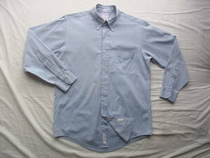 BROOKS BROTHERS ブルックスブラザーズ 　TRADITIONAL FIT コットンオックス素材　ボタンダウンシャツ　サイズ 14 1/2 - 32 ブルー