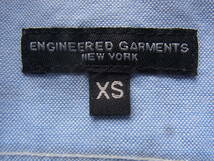 ENGINEERED GARMENTS　 エンジニアド ガーメンツ　コットンオックス　ワークシャツ　サイズ XS 　MADE IN USA_画像5