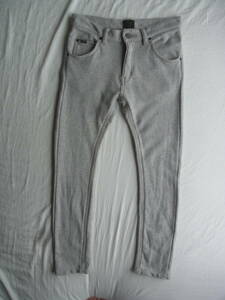 Lee Lee тренировочный материалы обтягивающий брюки размер S. серый 