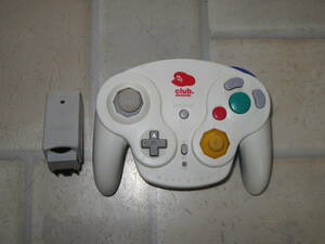 Nintendo 任天堂 GAMECUBE WAVE BIRD Wireless Controller nintendo club M マリオ MODEL DOL-004 Wireless Receiver DOL-005