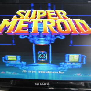 Nintendo SHVC-RI スーパーファミコン SUPER METROID スーパーメトロイドの画像2