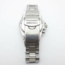 セイコー SEIKO AGS スキューバ 200m 5M43-0C50 キネティック 腕時計 オートクオーツ メンズ 稼働品_画像7