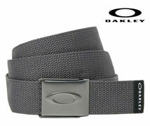 [送料無料]OAKLEY(オークリー)　エリプス ウェブベルト　グレー　ELLIPSE WEB BELT_画像1