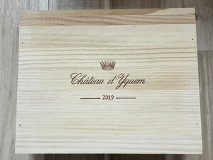 シャトー・ディケム CH.d'YQUEM 375ml 木箱 【フタ・中仕切り有】 2019年