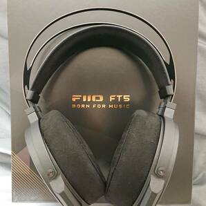 【送料無料】FIIO FT5 Black (FIO-FT5-B) 開放型 ヘッドホン 平面磁界ドライバー