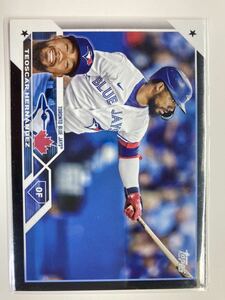 Teoscar Hernandez2023 Topps Series 1 Black Parallel /72 #186 Toronto Blue Jays