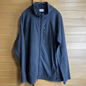 Columbia コロンビア 薄手フリースジャケット グレー L GRY 古着