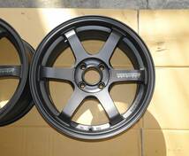 RAYS TE37 Sonic 　R Majic オリジナルホイール　マッドブラック　中古品　4本セット　ND5RC_画像5