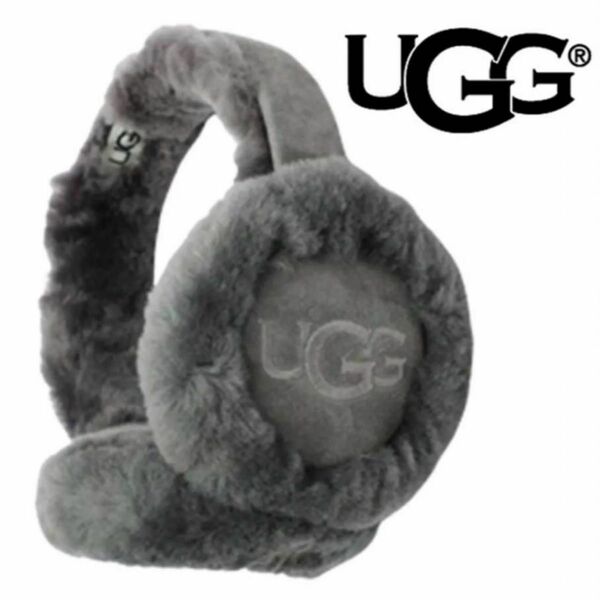 UGG イヤーマフ　グレー