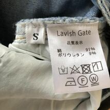 Lavish Gate　レディース　ジーンズ　ハイウエスト　ハイライズ　ストレート　ジーンズ　S　デニム　パンツ_画像6