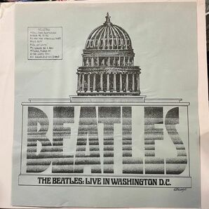 ビートルズ BEATLES LIVE IN WASHINGTON D.C. LPレコード　ブート