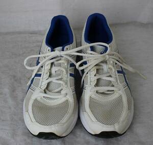 asics（アシックス）（TSY502）　ランニングシューズ　白青　26㎝　ok2403C