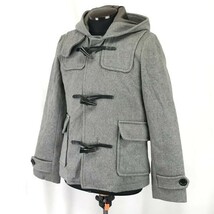 ドゥニーム/Denime★ショート丈ダッフルコート【メンズL/グレー/gray】Coat/Jacket/Jumper/ドゥニームジャパン正規代理店タグ◆pBH492_画像2