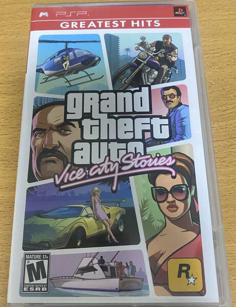 ★海外版・北米版★PSP★ Grand Theft Auto Vice City Stories 中古