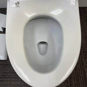 【動作品】リモコン付 INAX/LIXIL タンクレストイレ 一体型トイレ DV-113A BC-900S 床排水＃BW1（ピュアホワイト）の画像8
