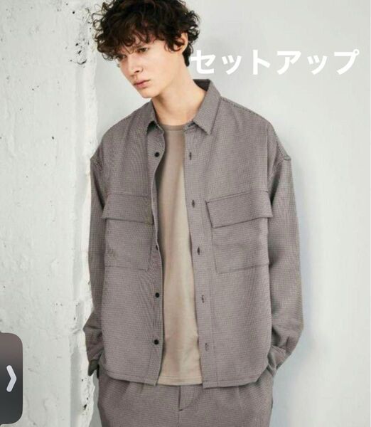 エマクローズ セットアップ チェック 上下セット CPOシャツ ズボン