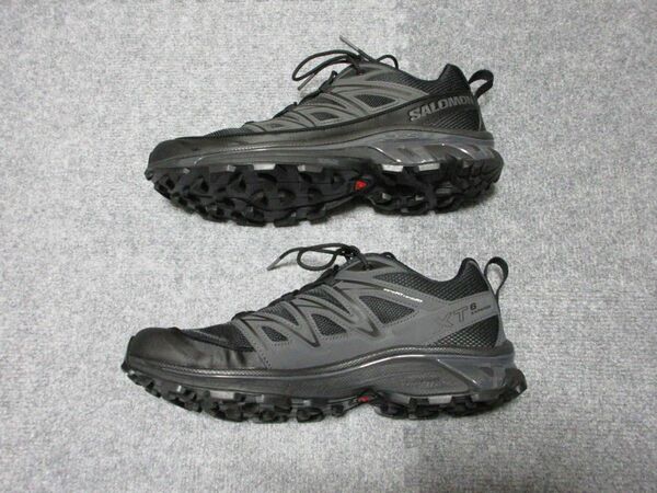 【美品】SALOMON サロモン／XT-6 EXPANSE／スニーカー シューズ 靴／ブラック グレー