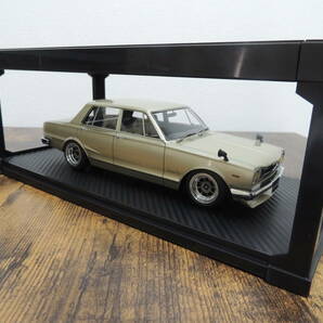 ★【ジャンク品】【コレクション整理品】難あり No.0755 IG イグニッションモデル 1/18 Nissan Skyline 2000 GT-R (PGC10) Goldの画像4