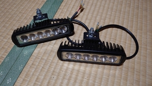 LEDライトバー 12v 24v 作業灯 ワークライト オフロード バックランプ フォグランプ