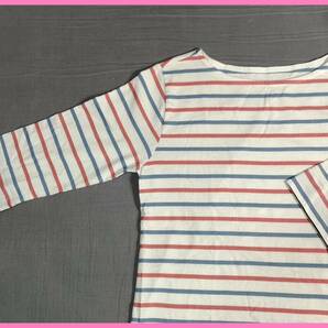 TSET‐３８‐Ｌ☆夏☆新品☆送料込み☆即決☆ナチュラル系☆Tシャツ☆色違い☆２枚セット☆Ｌサイズ☆白×黒と白×ピンク×ブルー系の画像6