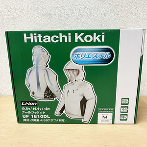 【未使用】HitachiKoki/日立工機 日本サイズL クールジャケットファンユニット付 ※蓄電池/充電器/USB別売 屋外作業用 ※No.1※ UF1810DL