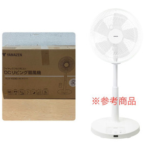 【未使用品】YAMAZEN/山善 リビング扇風機 DCモーター搭載 静音 リズム風 リモコン付 おやすみモード搭載 切タイマー ※No.1※ YLX-YD30