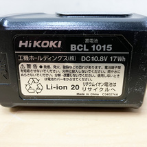 【未使用品】HiKOKI/ハイコーキ 10.8V リチウムイオン電池 純正品 バッテリー ※No.10※ BCL-1015_画像2
