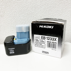 【未使用品】HiKOKI/ハイコーキ EB1233X 純正 バッテリー ニッケル水素電池 12V 3.3Ah