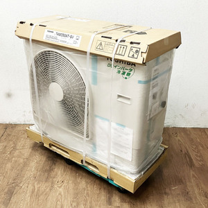 【未使用品】TOSHIBA/東芝インバーター冷凍機 室外機のみ TAM350AT-SV 2.2kW 三相200V 2019年製 ●57458