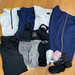 7 3 コスプレ衣装 Reebok ジャージ 上下セット ハーフパンツ スポーツシャツ 靴下 女の子用 匿名発送