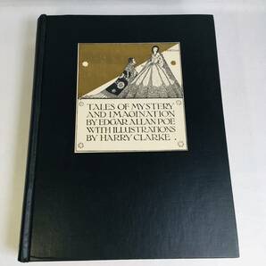 【 1933年出版 】エドガード アラン ポー 代表作『 ポオ怪奇小説集 』 ハリー クラーク 挿画本 カラー図版8点 白黒図版24点　
