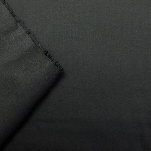 綿100 平織 ブロード VANCET 微光沢 ワンピース スカート 薄地 巾112cm 長4m 黒 [m523]の画像2