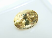 レモンクォーツ　6.07ct ルース　微細なカケ（LA-6784）_画像2