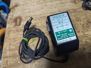 SONY Sony AC adaptor AC-9 DC6V 300mA