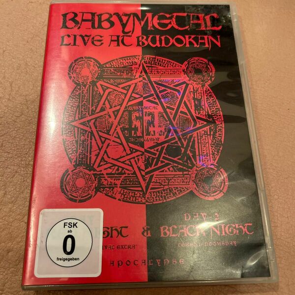 BABY METAL / LIVE AC BUDOKAN (逆輸入版) DVD