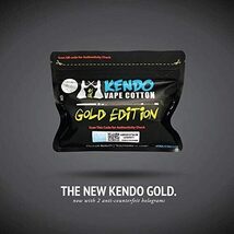 Kendo Vape Cotton Gold Edition 【正規品】ケンドーコットン ゴールドエディション/剣道コットン_画像1