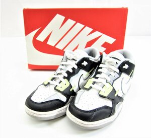 NIKE ナイキ Dunk Low Scrap Wolf Grey Light Lemon Twist DC9723-001 SIZE:US9 27.0cm メンズ スニーカー 靴 □UT10079