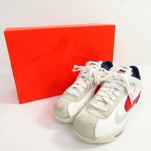 SACAI × NIKE ZOOM CORTEZ SP ”WHITE/UNIVERSITY RED” DQ0581-100 サカイ×ナイキ SIZE:27.0cm スニーカー 靴 〓A9033