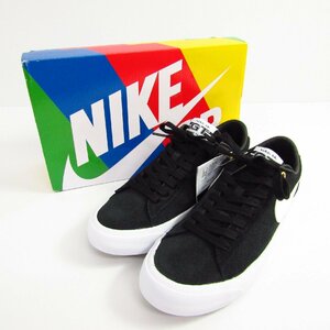 未使用 NIKE ナイキ SB ZOOM BLAZER LOW PRO GT BLACK/WHITE DC7695-002 SIZE:25.5cm スニーカー 靴 〓A9036