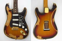 Fender USA SRV スティーヴィー・レイ・ヴォーン シグネチャーモデル Leric レリック加工 ケース付き ◆G4291_画像4