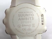 SUUNTO スント AMBIT 3 アンビット3 SPORT GPS スポーツウォッチ ホワイト《3198_画像6