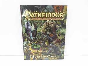 PATHFINDER パスファインダー RPG MONSTER CODEX 洋書 本 △WZ1779