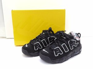 未使用 ナイキ NIKE × AMBUSH AIR MORE UPTEMPO LOW SP Black and white FB1299-001 23.5cm 靴 スニーカー △WT2812