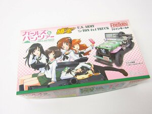 未組立 ファインモールド 1/20 アメリカ陸軍1/4トン 4×4トラック 「ガールズ＆パンツァー」 プラモデル ●A8753