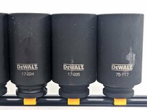 DEWALT デウォルト インパクトソケット 30/32/33/34/35/36 6個セット《A9132_画像3