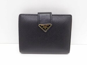 PRADA プラダ サフィアーノ トライアングル 二つ折り財布 △WP1892