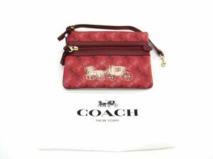 COACH コーチ レザー クラッチバッグ F84635 鞄 ∠UP4164